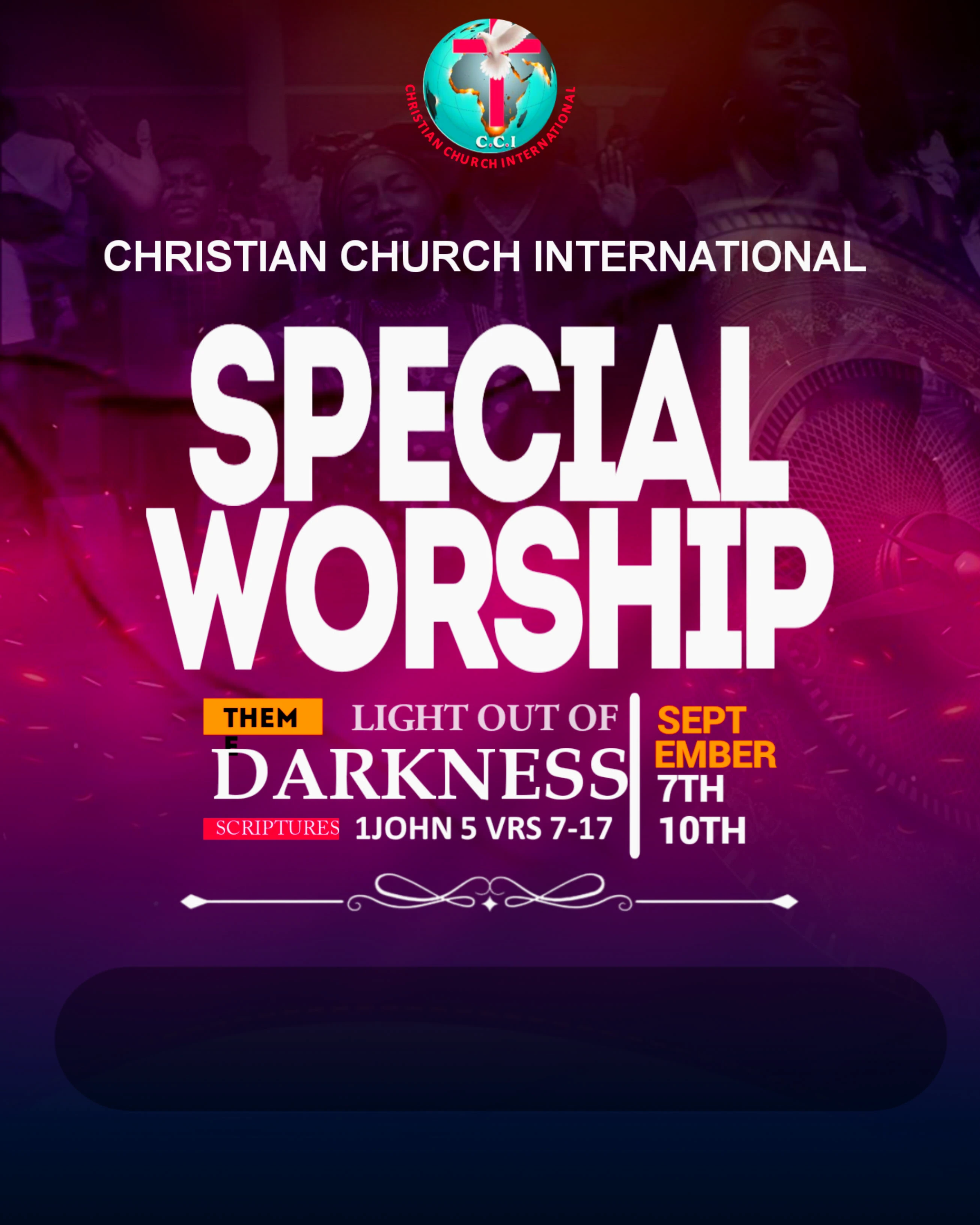 Events Flyers & Posters — design detail 1