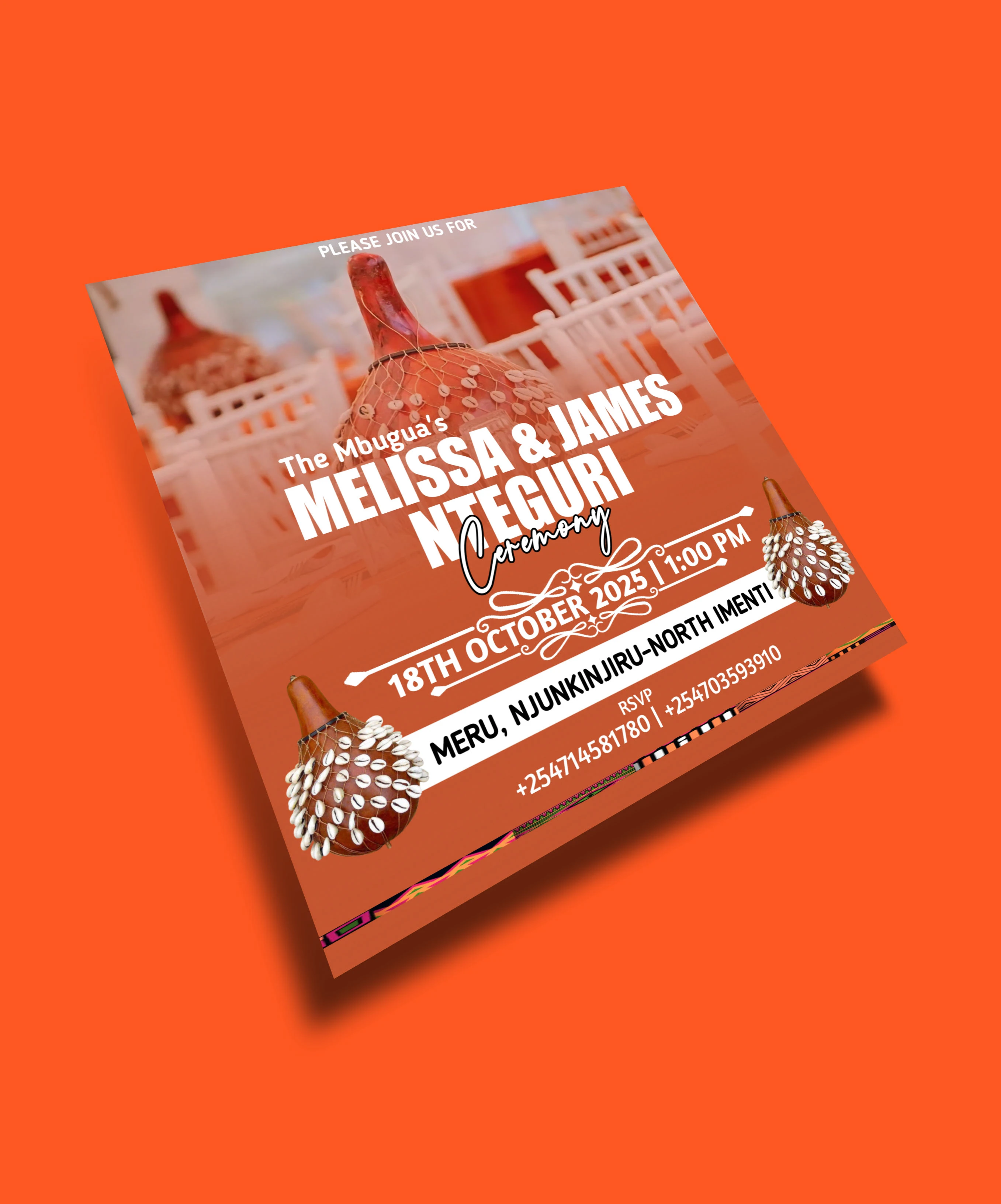 Event Invitation — design detail 2